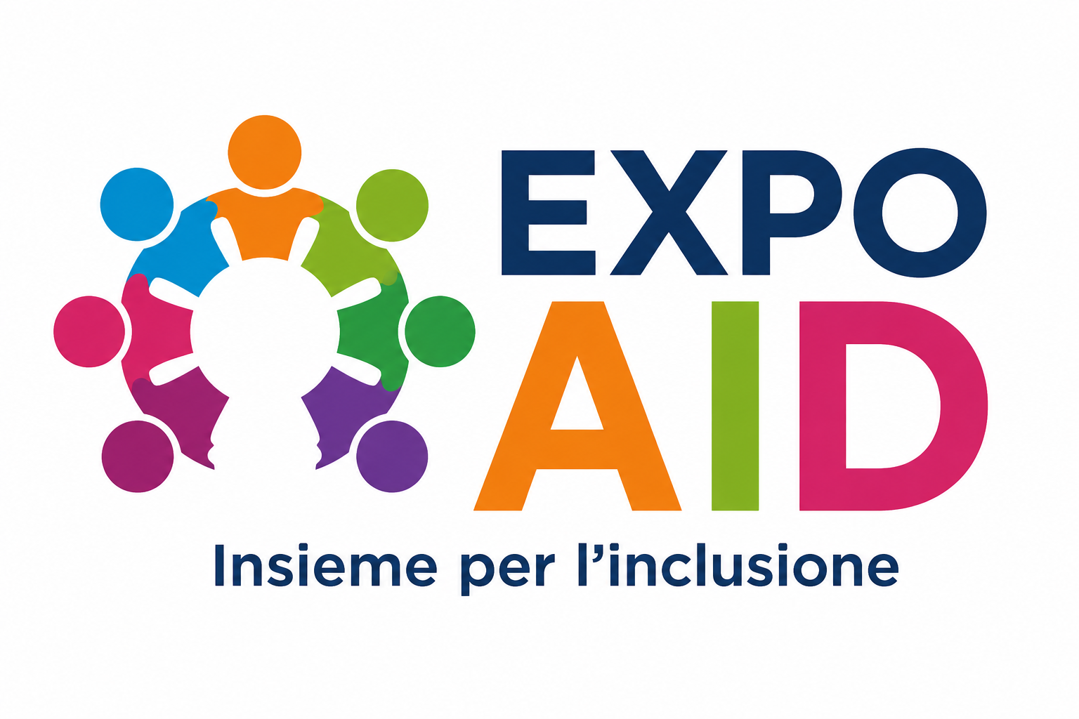 Logo ExpoAid, evento dedicato a inclusione e disabilità